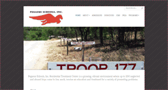 Desktop Screenshot of pegasusschool.net